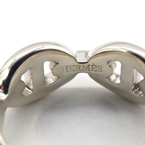 HERMES Silver Ring - Picture 4 of 9